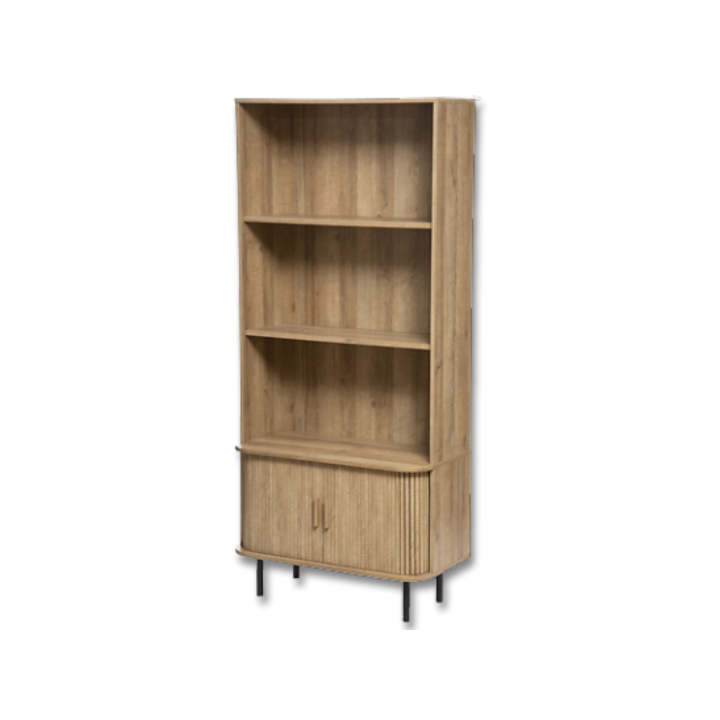 Bibliothèque Colva effet bois