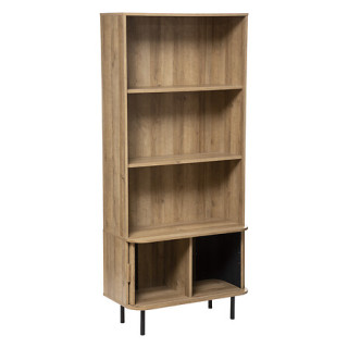 Bibliothèque Colva effet bois