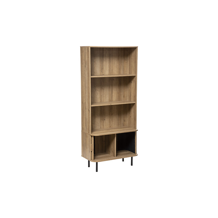 Bibliothèque Colva effet bois