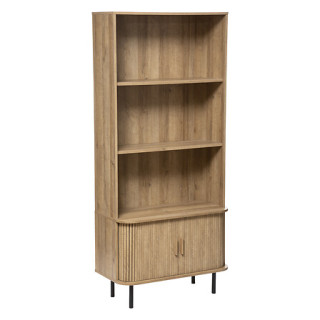 Bibliothèque Colva effet bois