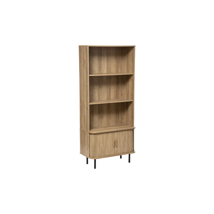 Bibliothèque Colva effet bois