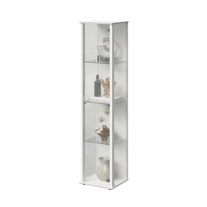 Vitrine Bora 1P blanc