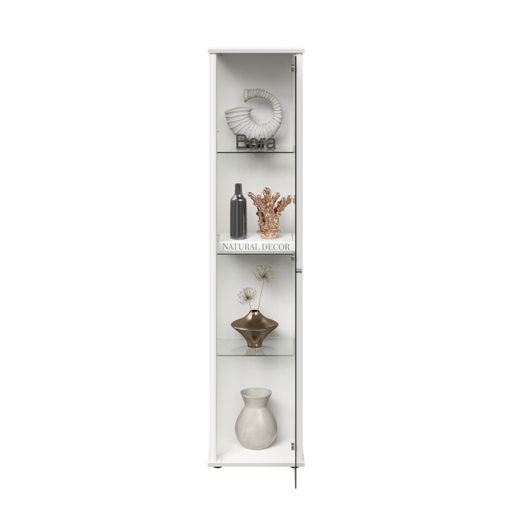 Vitrine Bora 1P blanc
