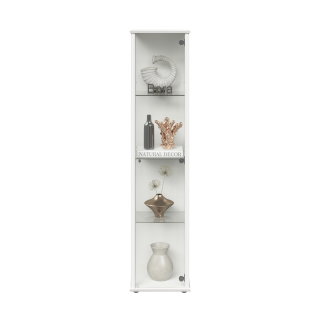 Vitrine Bora 1P blanc