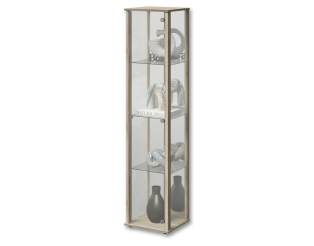 Vitrine Bora 1P chêne