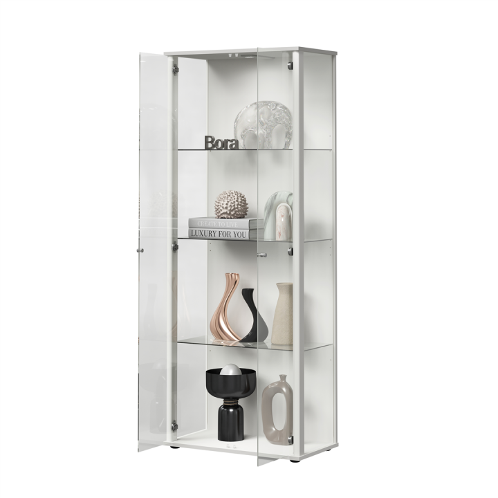 Vitrine Bora 1P blanc