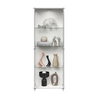 Vitrine Bora 1P blanc