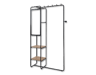 Vestiaire Compact noir et artisan Luton 42A 003747