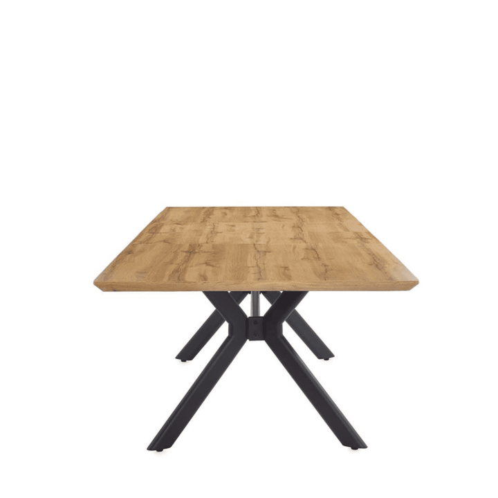 Table Massimo 180 / 260 x 90 cm Wildeiche