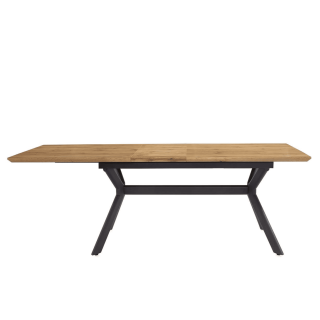Table Massimo 180 / 260 x 90 cm Wildeiche