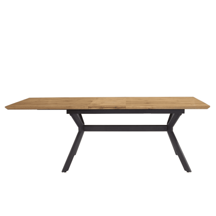 Table Massimo 180 / 260 x 90 cm Wildeiche