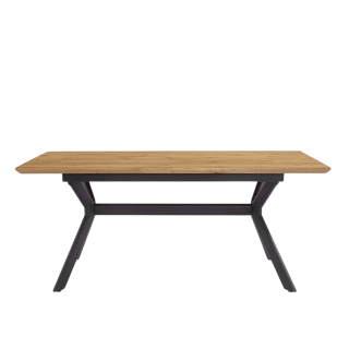 Table Massimo 180 / 260 x 90 cm Wildeiche