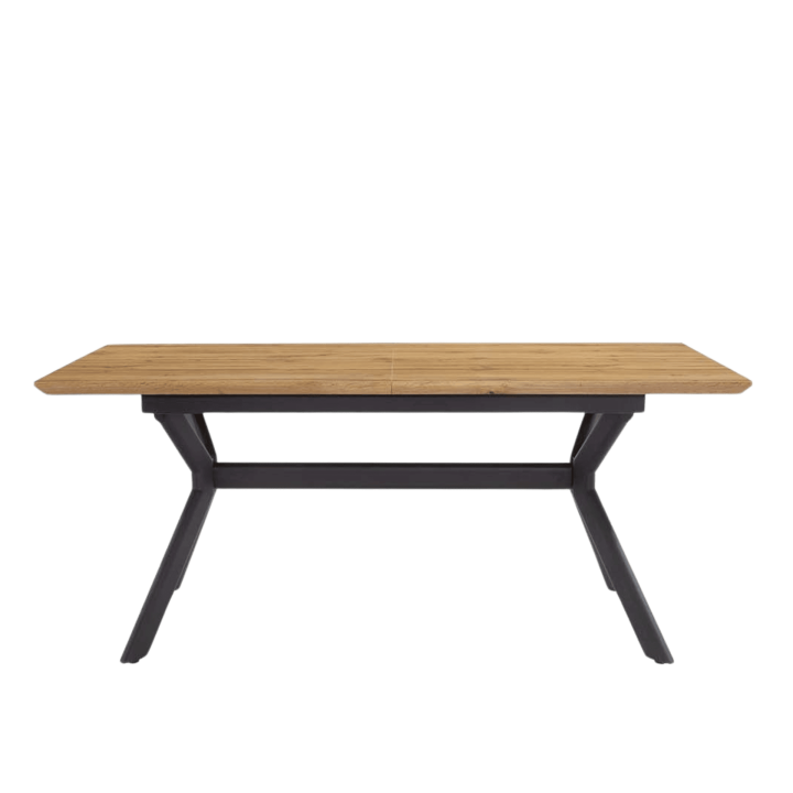 Table Massimo 180 / 260 x 90 cm Wildeiche