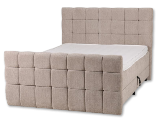 Lit Boxspring - 180 x 200 cm - Boston avec coffre
