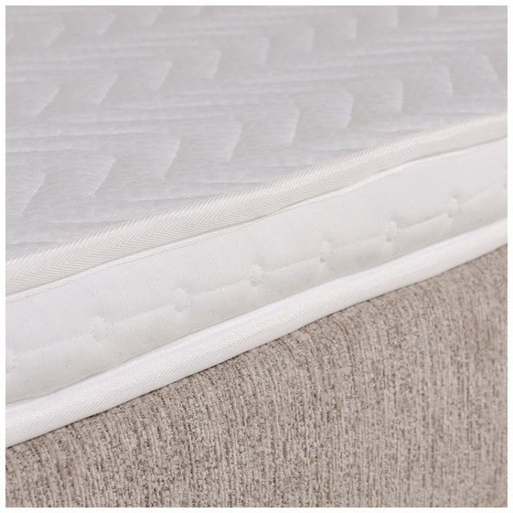 Lit Boxspring - 180 x 200 cm - Boston avec coffre