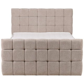Lit Boxspring - 180 x 200 cm - Boston avec coffre