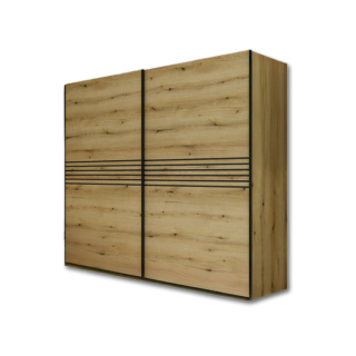 Armoire 2 portes Kato chêne etna