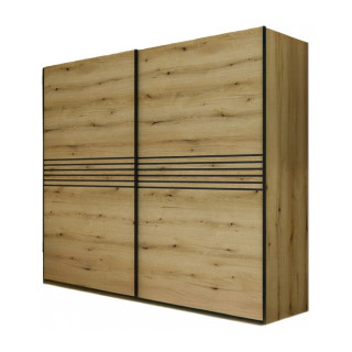 Armoire 2 portes Kato chêne etna
