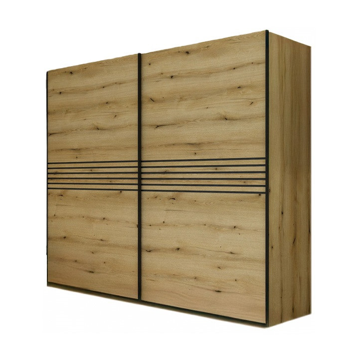 Armoire 2 portes Kato chêne etna