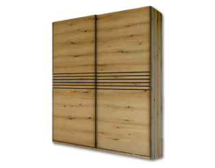 Armoire 2 portes (150cm) Kato chêne etna