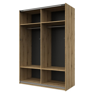Armoire 2 portes (150cm) Kato chêne etna