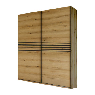 Armoire 2 portes (150cm) Kato chêne etna