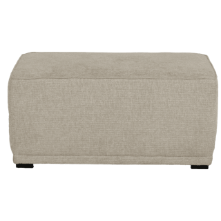 Pouf Ezra Beige - 90 x 46 x 60 cm