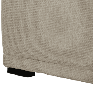 Pouf Ezra Beige - 90 x 46 x 60 cm