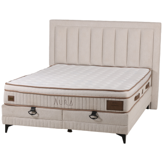 Lit boxspring 180 cm Aura avec coffre