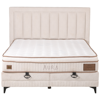 Lit boxspring 180 cm Aura avec coffre