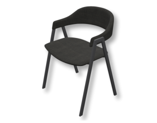 Chaise Arca graphite