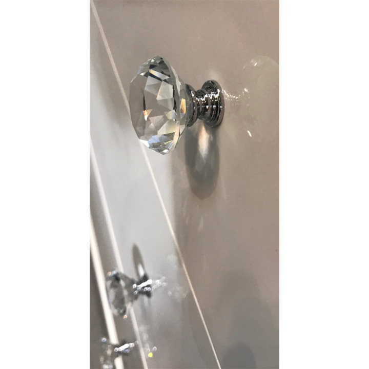 Coiffeuse à 3 tiroirs avec miroir Diva