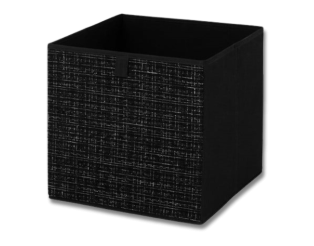 Caisson Tweed Noir 31 x 31 cm 203125A