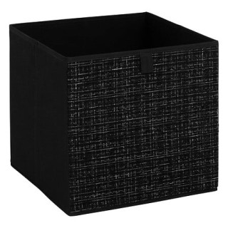 Caisson Tweed Noir 31 x 31 cm 203125A