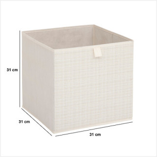 Caisson beuge Boite de rangement 31 x 31 cm