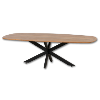 Table 240 cm - scandinave pied métal Aalst