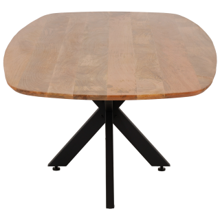 Table 240 cm - scandinave pied métal Aalst