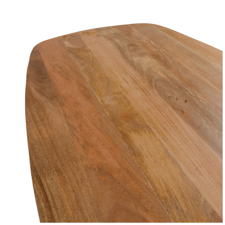 Table 240 cm - scandinave pied métal Aalst