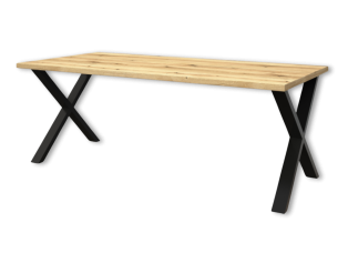 Table Bordo 200 cm en décor chêne