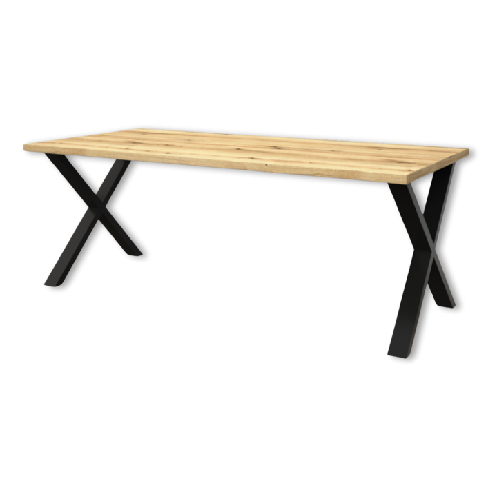 Table Bordo 200 cm en décor chêne