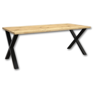 Table Bordo 200 cm en décor chêne