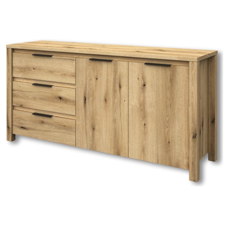 Dressoir Dr17 170 cm en décor chêne Bordo