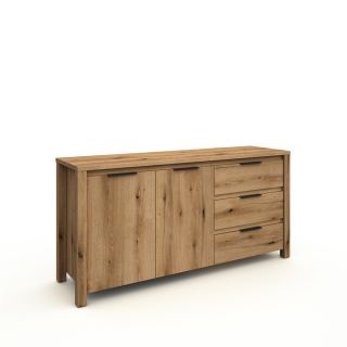 Dressoir Dr17 170 cm en décor chêne Bordo