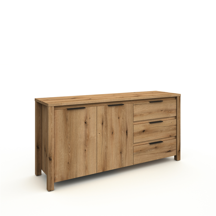 Dressoir Dr17 170 cm en décor chêne Bordo