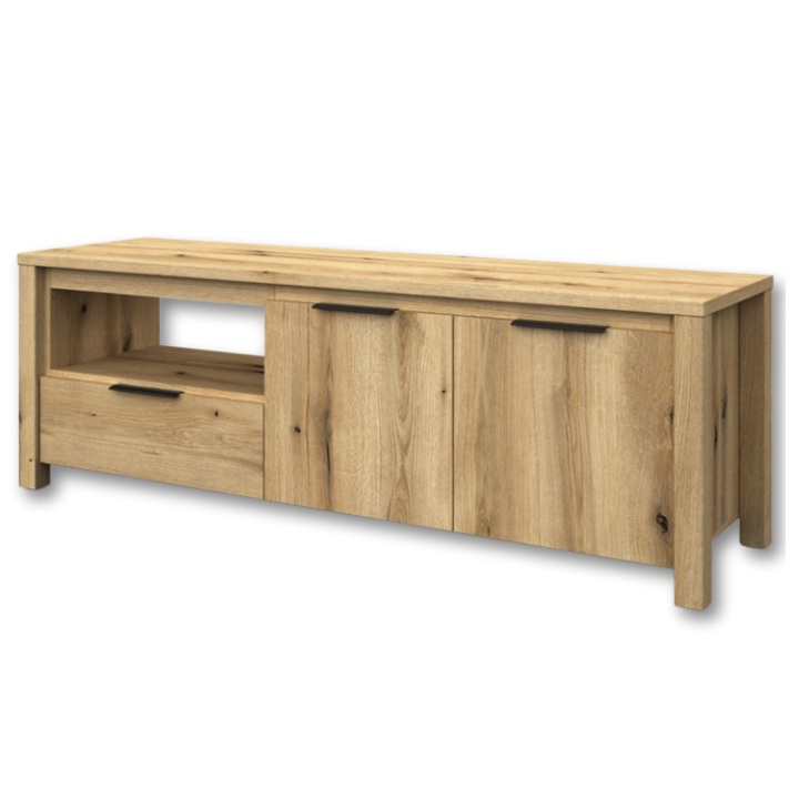 Meuble tv chêne Bordo