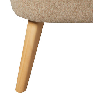Fauteuil Anova - velours beige 207313A