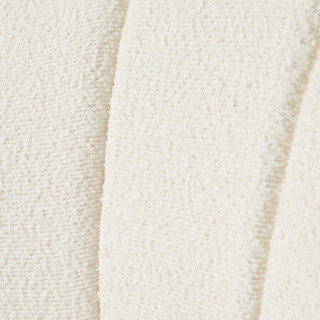 Fauteuil Naovaen tissu bouclette blanc 207313C