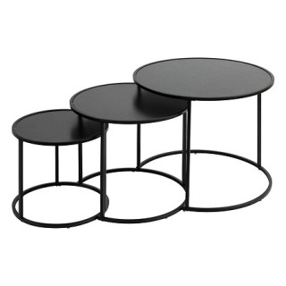 Set de 3 table basses Noan