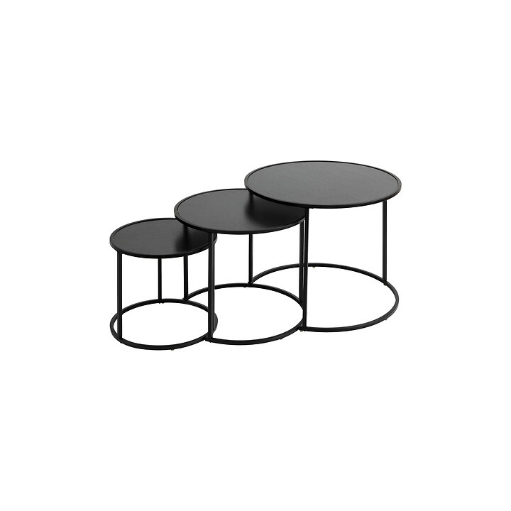 Set de 3 table basses Noan