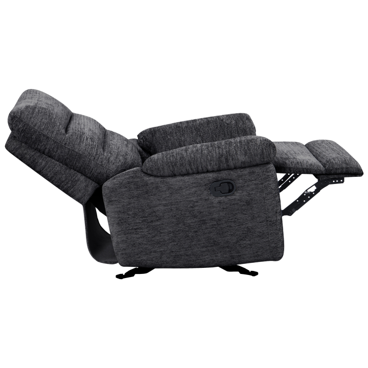 Salon 3 et 1 places Coral gris foncé